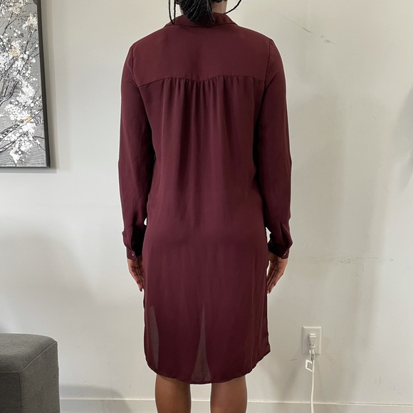 Versatile Perfect dress / top burgundy - Picture 3 of 3